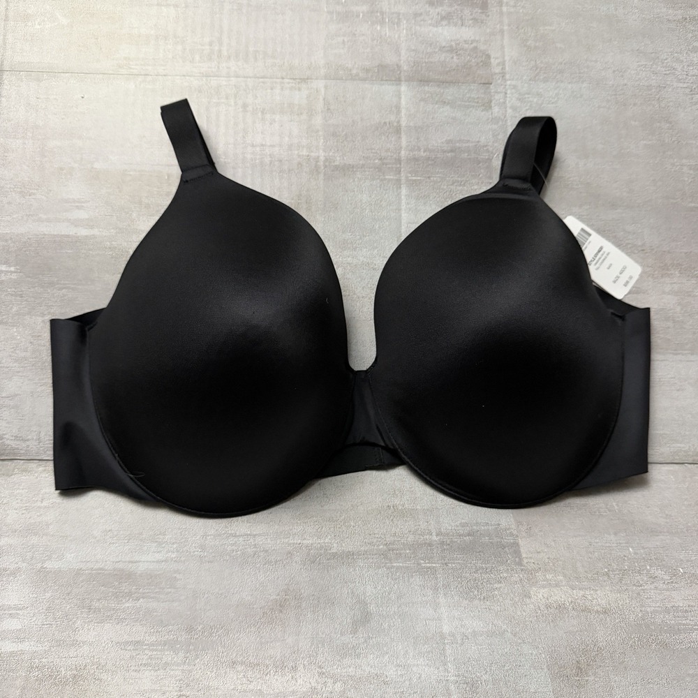 Soma NWT‎ Size 40DD Vanishing Back Full Coverage Wired Bra Black T-Shirt New